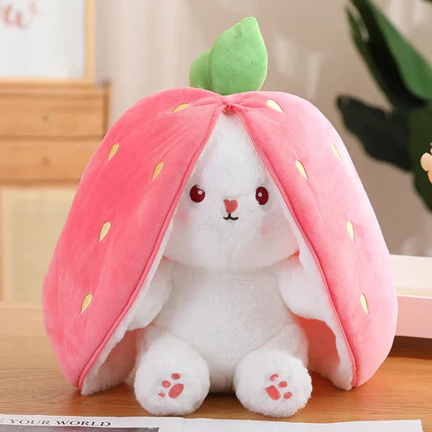 PELUCHE CONEJO FRESA O ZANAHORIA 🐰🍓