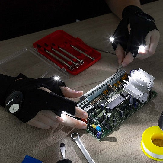GUANTES CON LUZ LED | ENVÍO GRATIS 🧤🔦