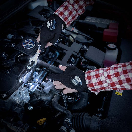 GUANTES CON LUZ LED | ENVÍO GRATIS 🧤🔦