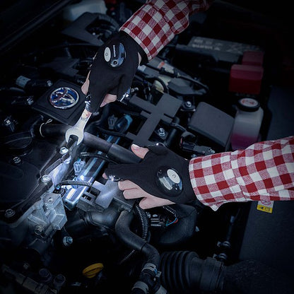 GUANTES CON LUZ LED | ENVÍO GRATIS 🧤🔦