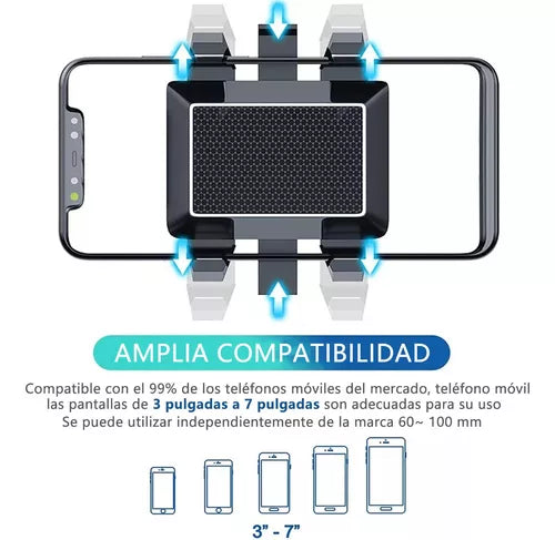 SOPORTE DE CELULAR 360° | ESPEJO RETROVISOR  - ENVÍO GRATIS 🚘🚙