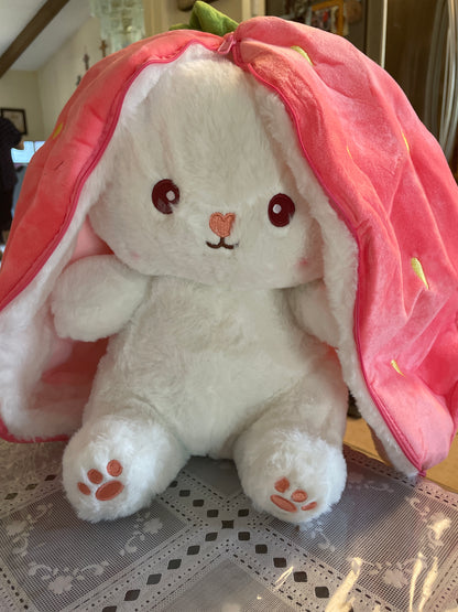 PELUCHE CONEJO FRESA O ZANAHORIA 🐰🍓